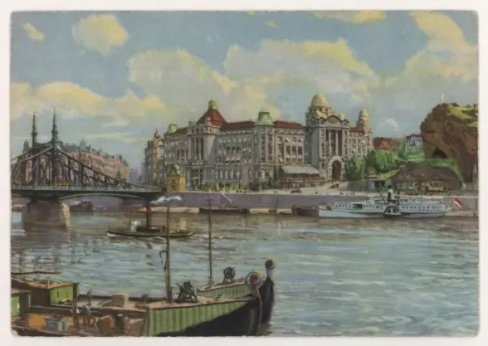Framed Print : Budapest / Hotel Gellert Framed Print : Budapest / Hotel Gellert