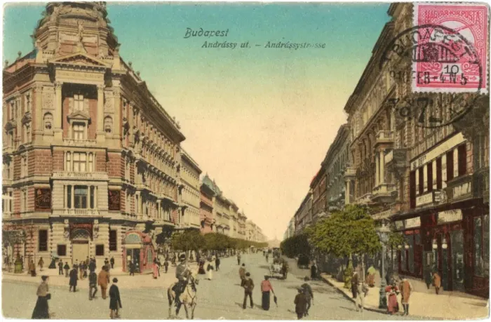 Framed Print : Budapest, Hungary - Andrassy Street Framed Print : Budapest, Hungary - Andrassy Street