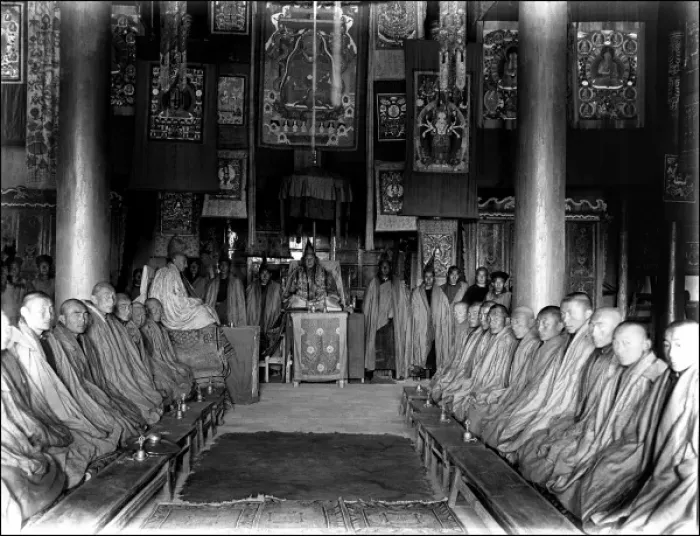 Framed Print : Buddhist Monastery Interior Framed Print : Buddhist Monastery Interior