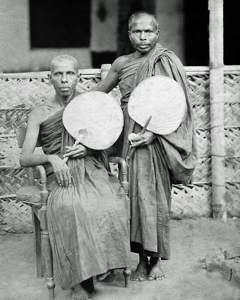 Buddhist monks, India