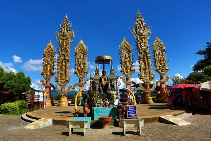 Framed Print : Buddhist Shrine, Golden Triangle, Thailand Framed Print : Buddhist Shrine, Golden Triangle, Thailand