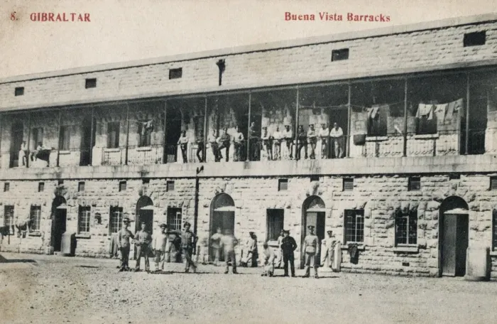 Framed Print : Buena Vista Barracks, Gibraltar Framed Print : Buena Vista Barracks, Gibraltar
