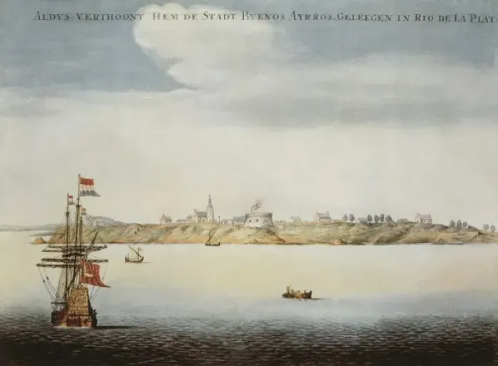 Framed Print : Buenos Aires (1828). Litography. SPAIN. Madrid Framed Print : Buenos Aires (1828). Litography. SPAIN. Madrid