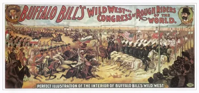 Framed Print : Buffalo Bills West Show Framed Print : Buffalo Bills West Show