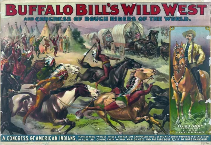 Framed Print : Buffalo Bills Wild West and congress of rough riders of Framed Print : Buffalo Bills Wild West and congress of rough riders of