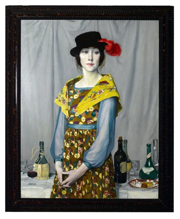 Framed Print : The Buffet, by William Strang, WW1 Framed Print : The Buffet, by William Strang, WW1