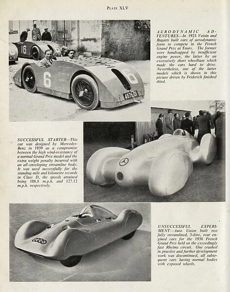 Bugatti aerodynamic car