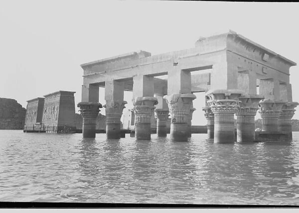 Building of the Aswan Dam, Egypt