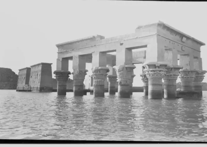 Framed Print : Building of the Aswan Dam, Egypt Framed Print : Building of the Aswan Dam, Egypt