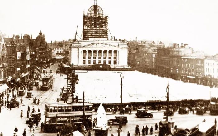 Framed Print : Building the Council House, Nottingham in 1929 Framed Print : Building the Council House, Nottingham in 1929