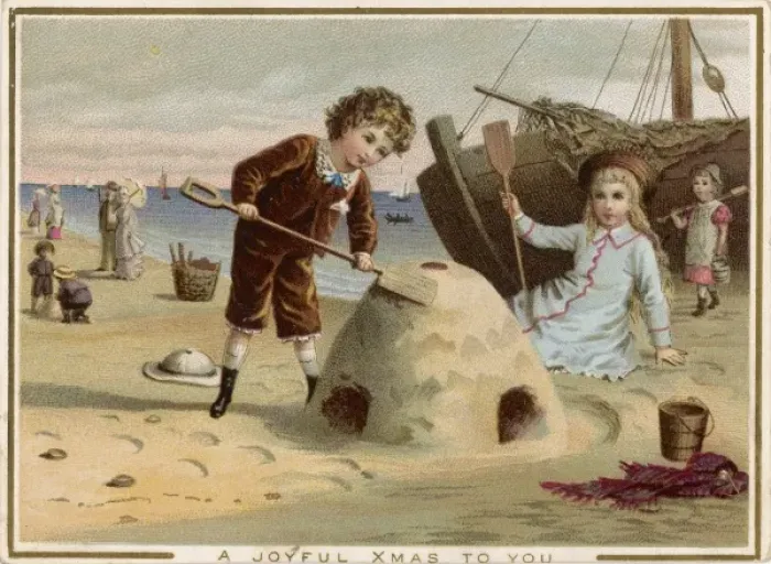 Framed Print : Building a Sandcastle Framed Print : Building a Sandcastle