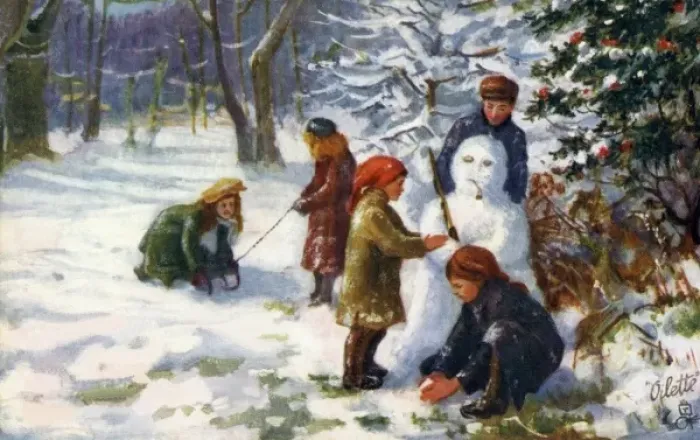 Framed Print : Building a snowman Framed Print : Building a snowman