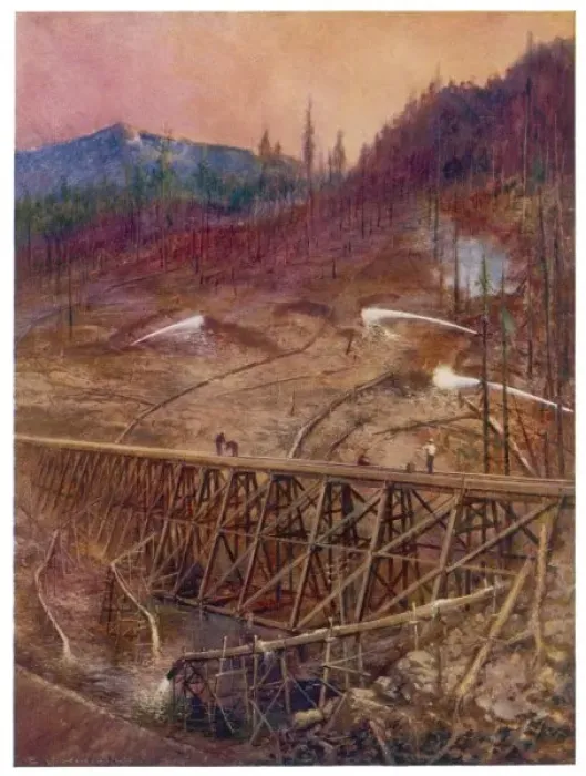 Framed Print : Building Trestle Viaduct Framed Print : Building Trestle Viaduct