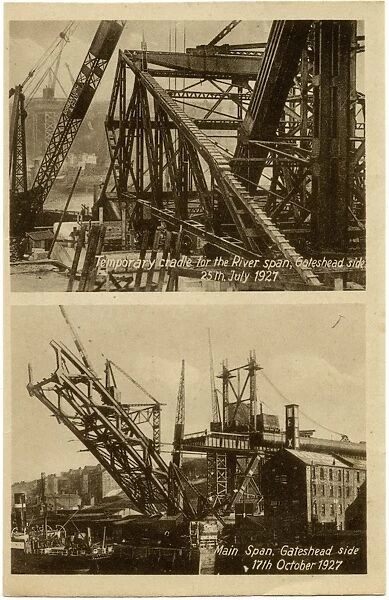 The Building of the Tyne Bridge - Newcastle-upon-Tyne (2  /  4)