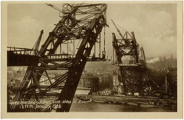 The Building of the Tyne Bridge - Newcastle-upon-Tyne (4  /  4)