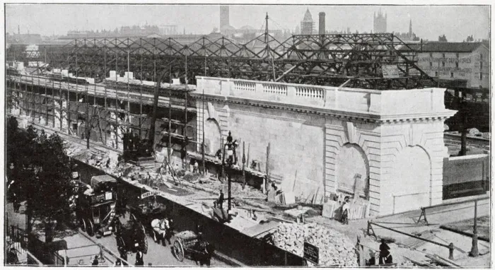 Framed Print : Building Victoria station Framed Print : Building Victoria station