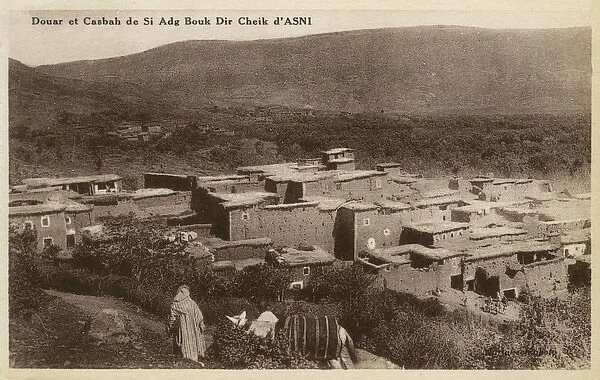 Buildings at Asni, near Marrakech, Morocco
