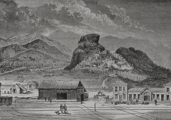 Framed Print : Bulgaria. General view of Philippopolis (Plovdiv) Framed Print : Bulgaria. General view of Philippopolis (Plovdiv)
