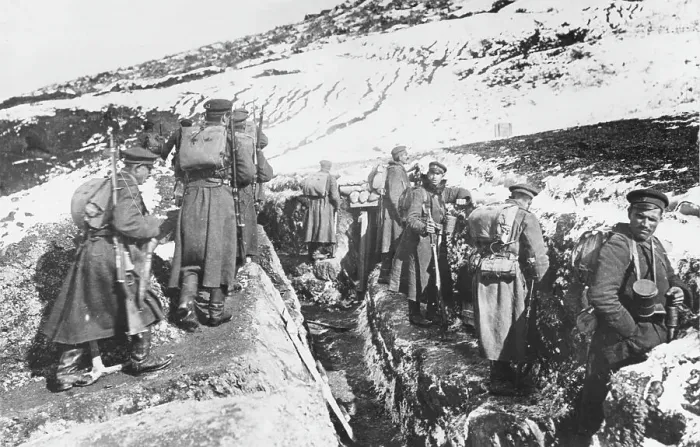 Framed Print : Bulgarians on the Macedonian Front Framed Print : Bulgarians on the Macedonian Front