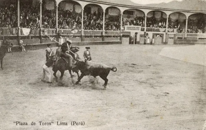 Framed Print : Bullfighting - Lima, Peru Framed Print : Bullfighting - Lima, Peru