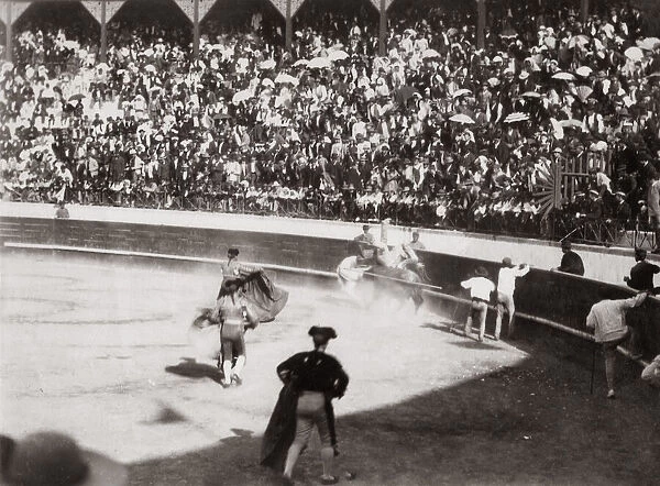 Bullfighting, Spain, c. 1880s