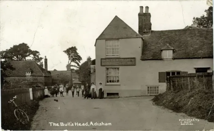 Framed Print : Bulls Head Inn, Adisham, Canterbury, England Framed Print : Bulls Head Inn, Adisham, Canterbury, England