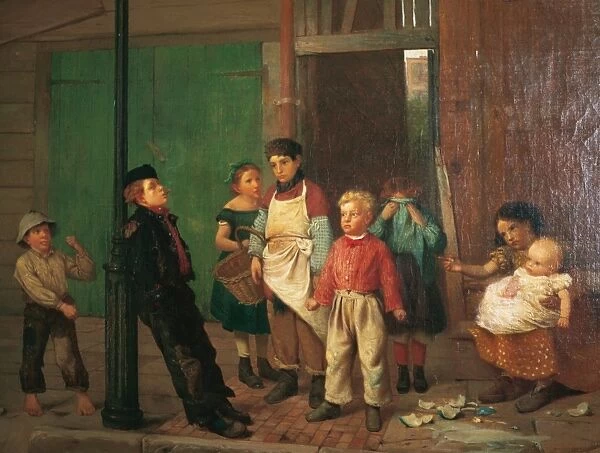 The Bully of the Neighbourhood by John George Brown (1831-19