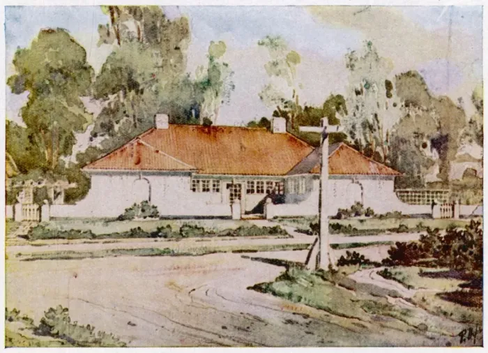 Framed Print : Bungalow at Halstead Framed Print : Bungalow at Halstead