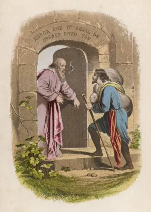 Framed Print : Bunyan / At the Gate Framed Print : Bunyan / At the Gate