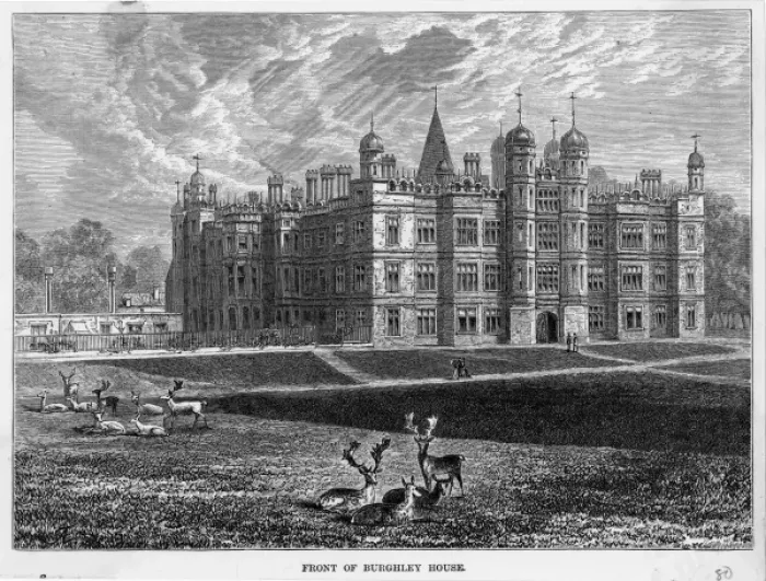 Framed Print : Burghley House Framed Print : Burghley House