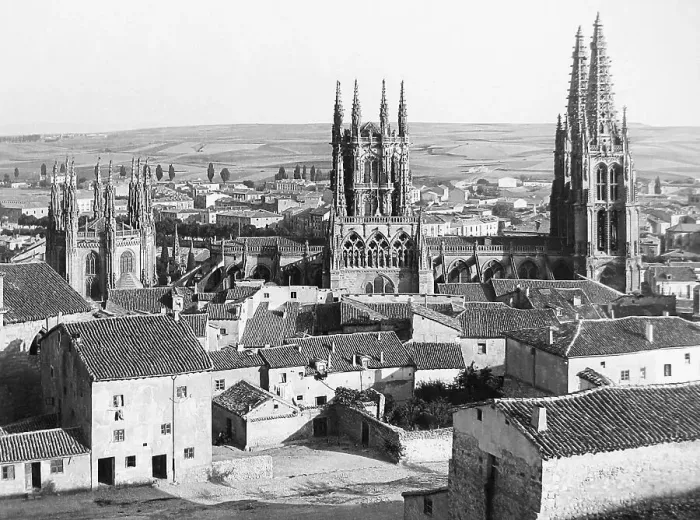 Framed Print : Burgos Spain early 1900s Framed Print : Burgos Spain early 1900s