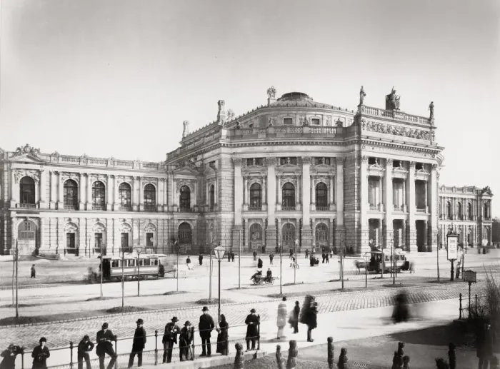 Framed Print : The Burgtheater, originally K. K. Theater Austria Framed Print : The Burgtheater, originally K. K. Theater Austria