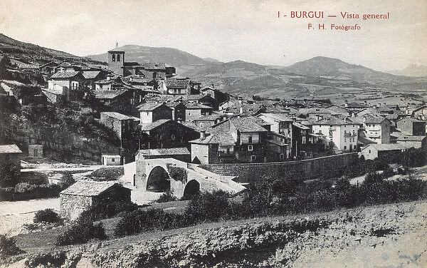 Burgui, Spain - General View