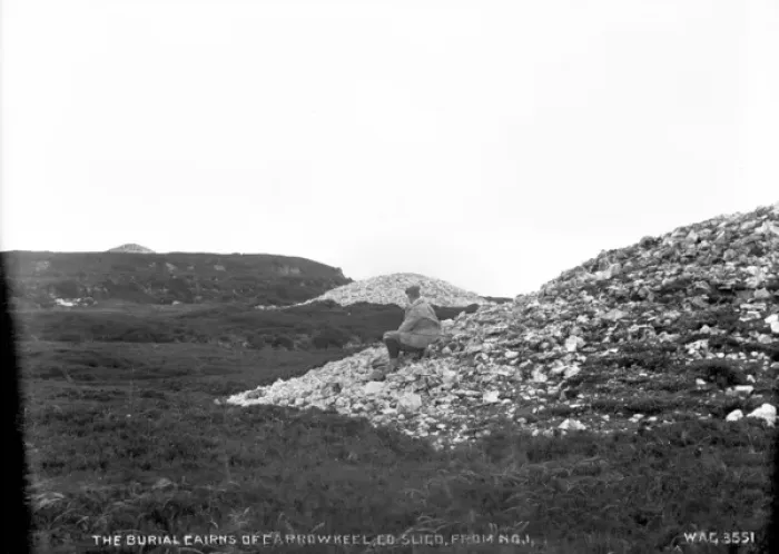 Framed Print : The Burial Cairns of Carrowkeel, Co. Sligo, from No. I Framed Print : The Burial Cairns of Carrowkeel, Co. Sligo, from No. I