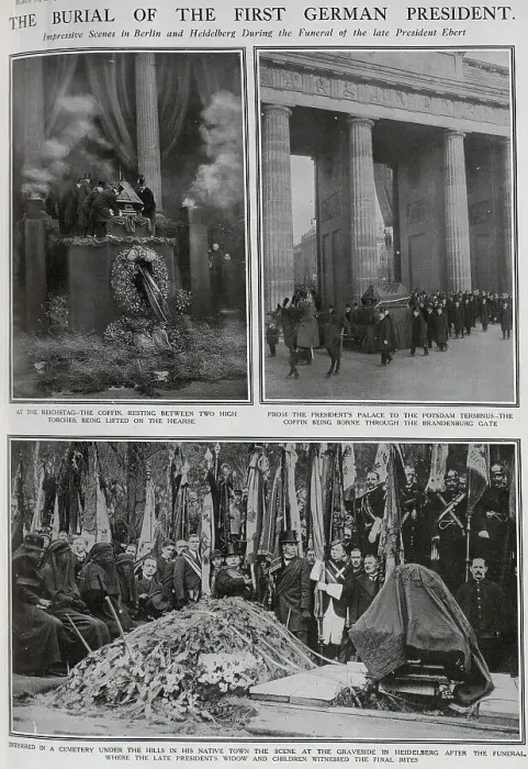 Framed Print : Burial of President Erbert Framed Print : Burial of President Erbert