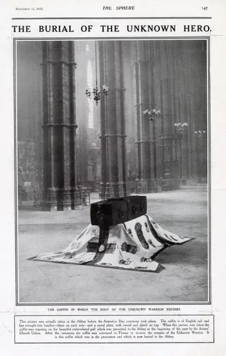 Framed Print : The Burial of the Unknown Hero