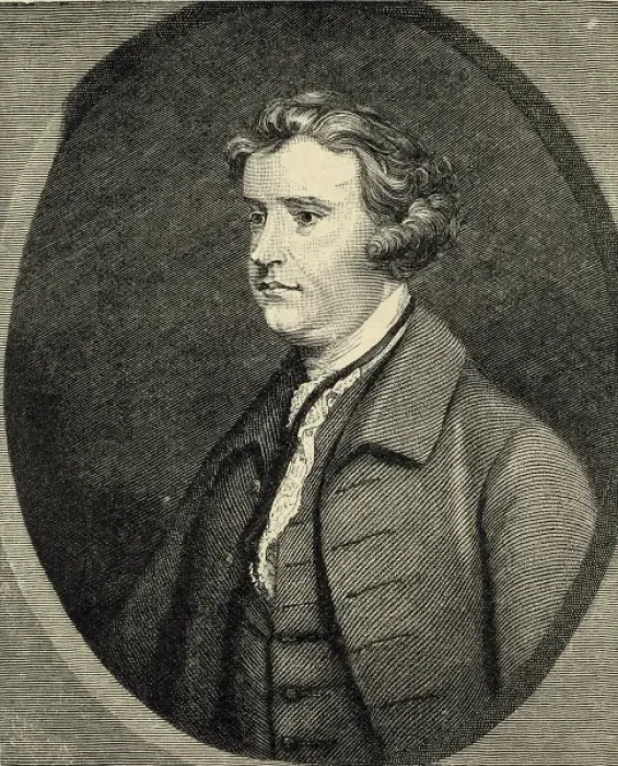 Framed Print : BURKE, Edmund (1729-1797). English writer Framed Print : BURKE, Edmund (1729-1797). English writer