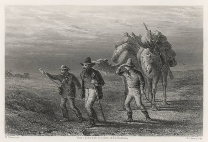 Framed Print : Burke Wills Expedition Framed Print : Burke Wills Expedition