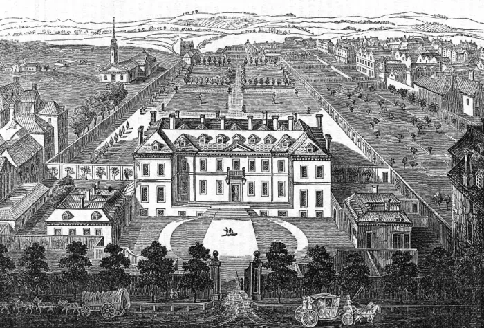 Framed Print : Burlington House Framed Print : Burlington House
