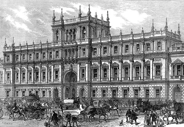 Burlington House, Piccadilly, London, 1873