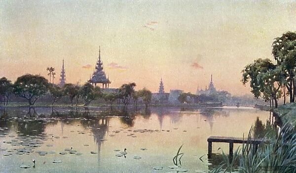 Burma  /  Mandalay Moat 1905