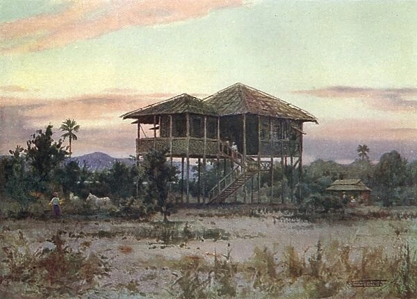 Burma Scene  /  Dak 1909