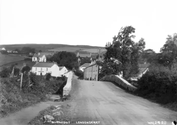 Framed Print : Burnfoot, Londonderry Framed Print : Burnfoot, Londonderry