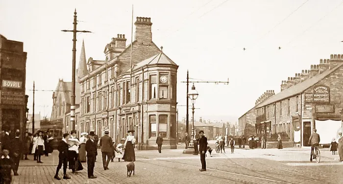 Framed Print : Burnley Duke Bar early 1900s Framed Print : Burnley Duke Bar early 1900s