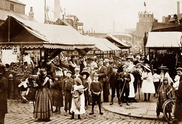 Framed Print : Burnley Fair early 1900s Framed Print : Burnley Fair early 1900s