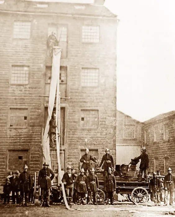 Framed Print : Burnley Fire Brigade Framed Print : Burnley Fire Brigade