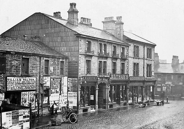 Burnley Howe Street in 1883