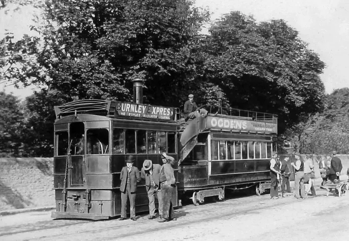 Framed Print : Burnley steam tram Framed Print : Burnley steam tram