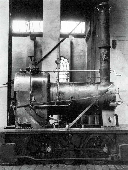 Framed Print : Burnley steam tram locomotive, Victorian period Framed Print : Burnley steam tram locomotive, Victorian period