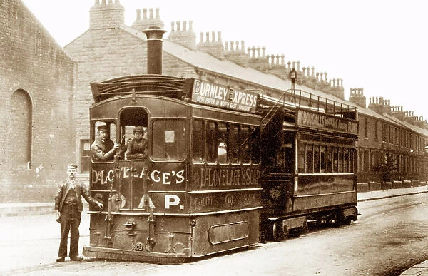 Burnley steam tram, Victorian period